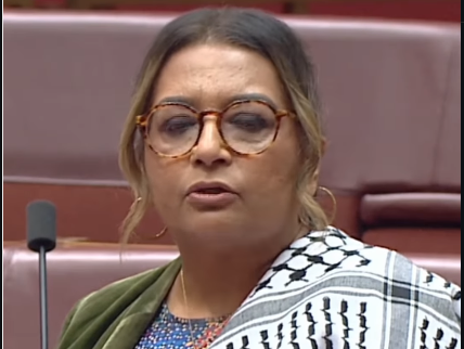Speech of Senator Mehreen Faruqi in Parliament on Gaza Conflict