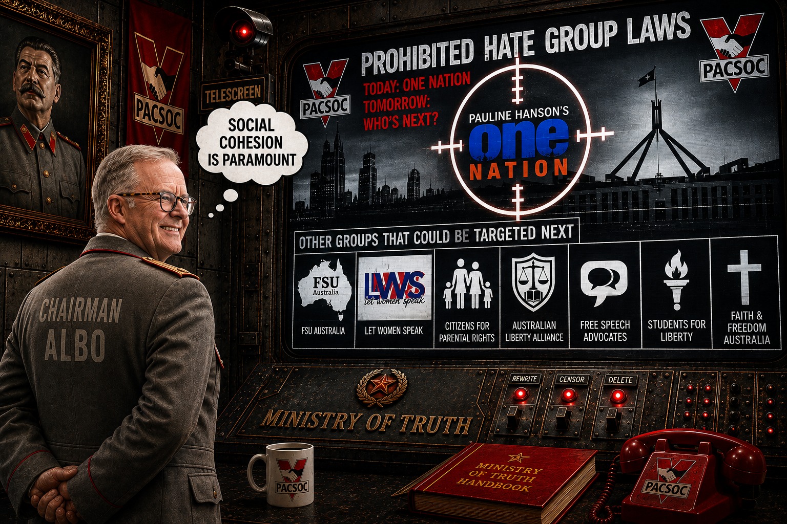 Could the Government ban your political party?